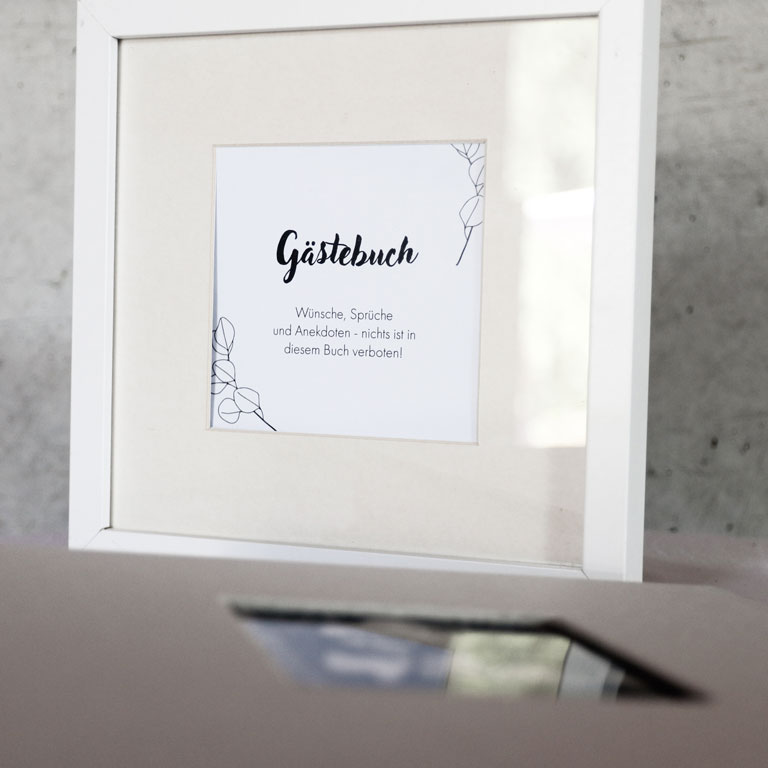 Gästebuch Gästebuch im Stil der Getränke